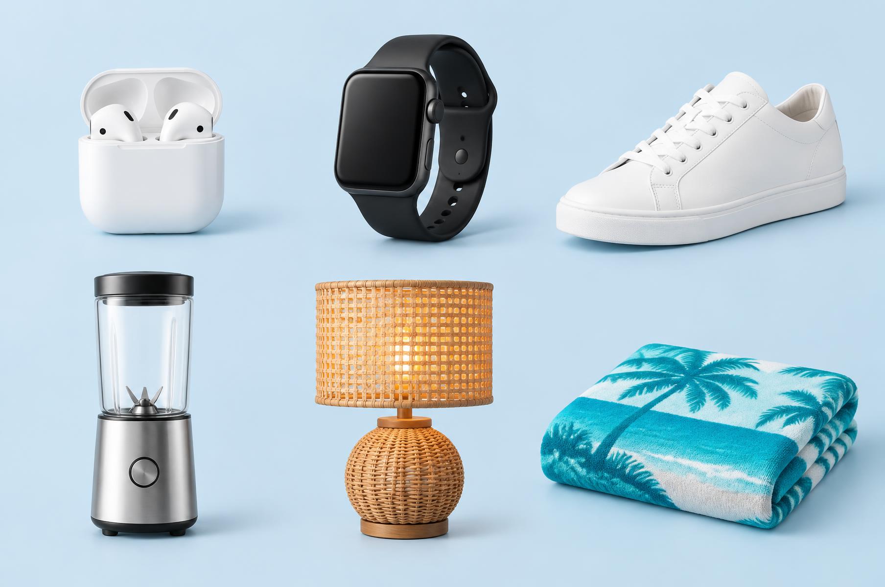 A selection of products from the Nosweb Demo Store